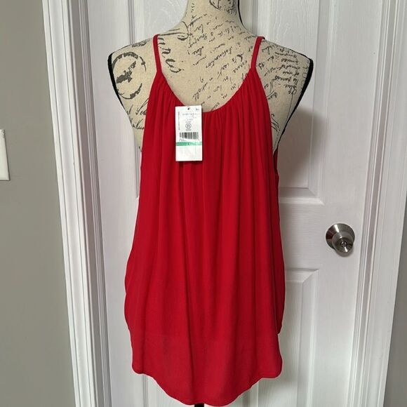 KAREN KANE SHIRRED TANK. - Picture 5 of 6